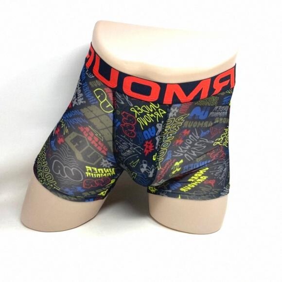 💖MEGA SALE💖Under Armour Boys' jock Underwear 2 5086319-001 Blue Black Pack - Picture 3 of 8